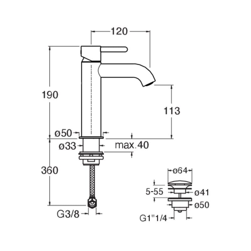 CRIIX220 installasjonstegning