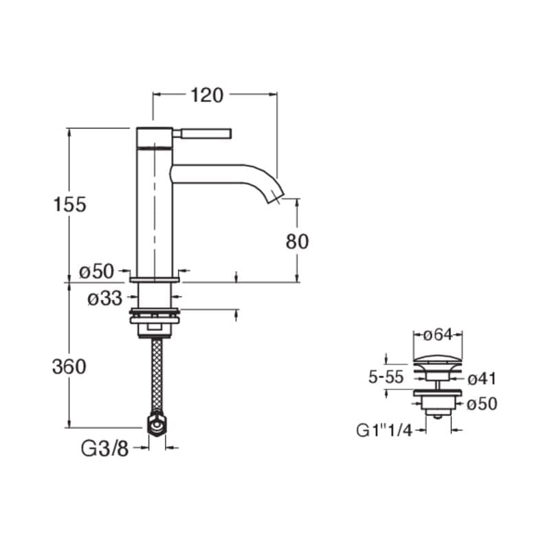 CRIPX220 installasjonstegning