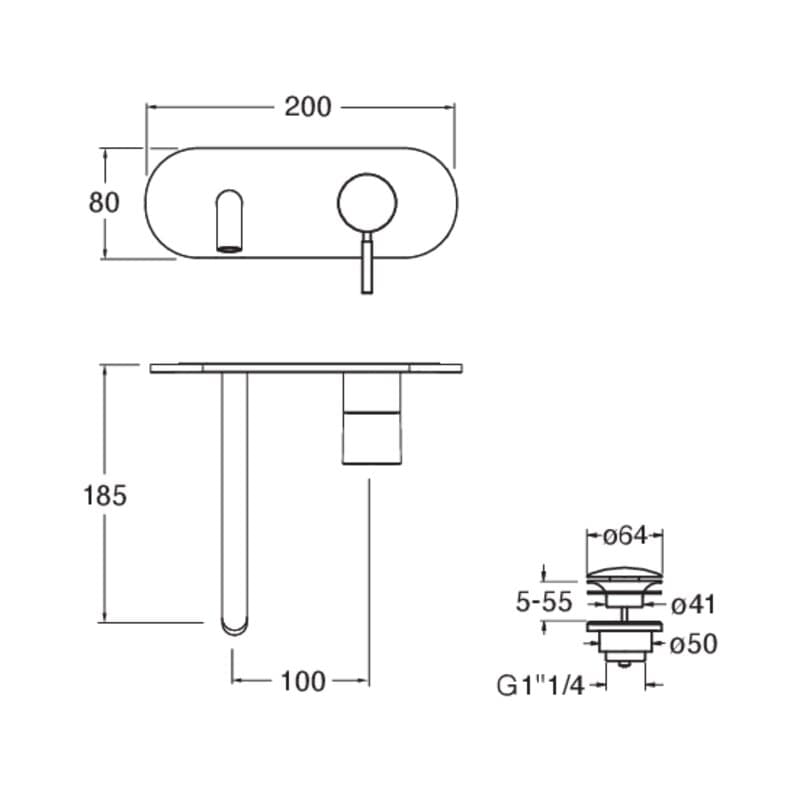 CRIPX256 installasjonstegning