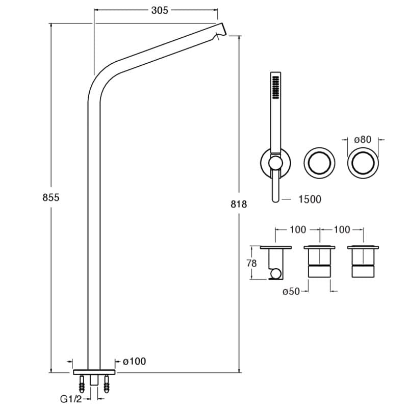 CRISX131 installasjonstegning