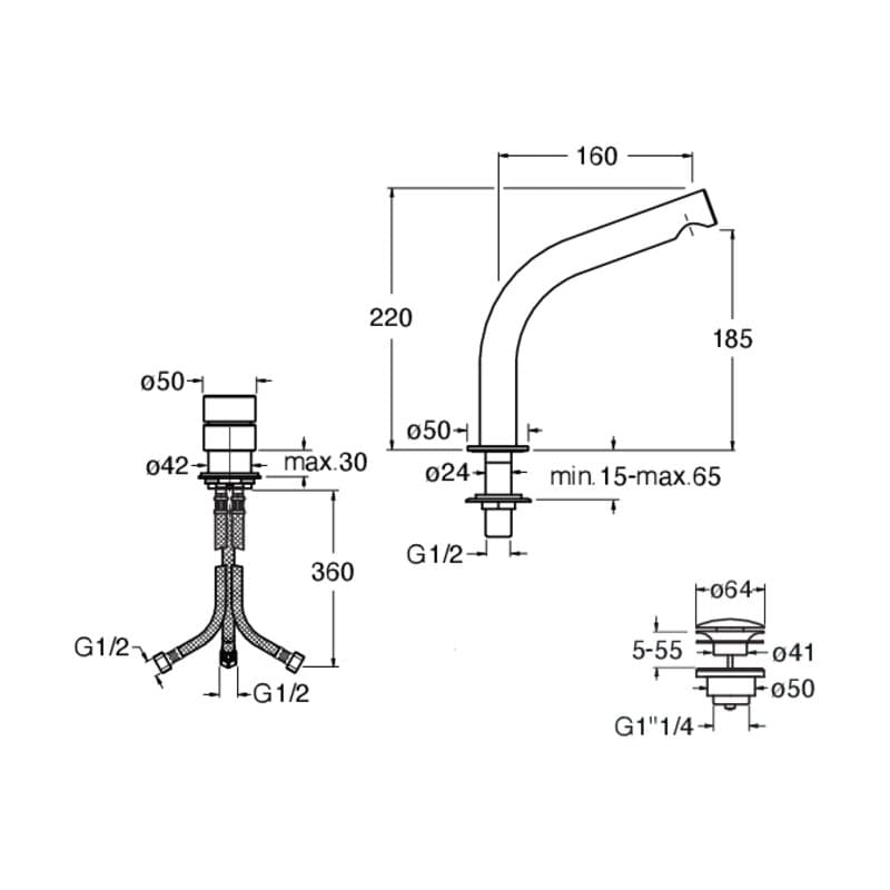 CRISX224 installasjonstegning