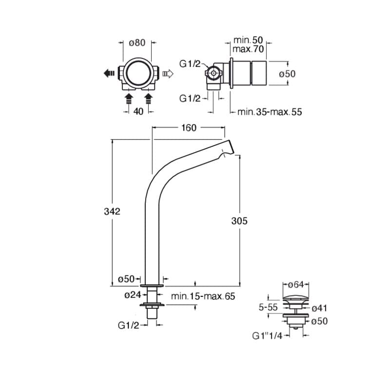 CRISX226 installasjonstegning