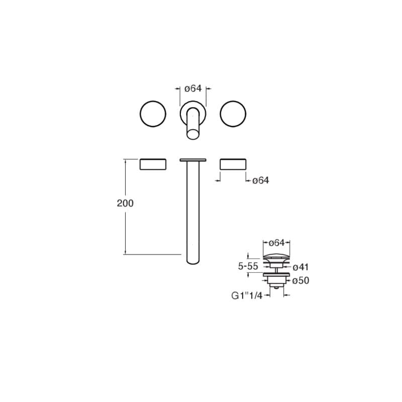 CRISX243 installasjonstegning
