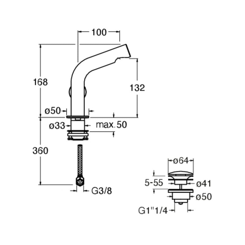CRISX320 installasjonstegning