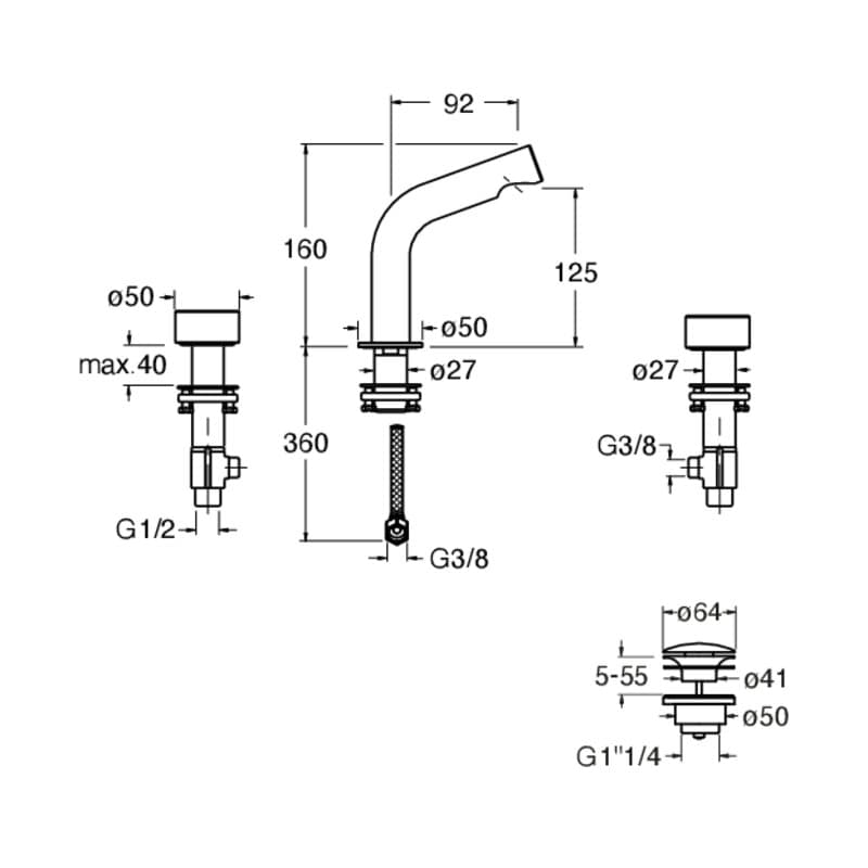 CRISX330 installasjonstegning
