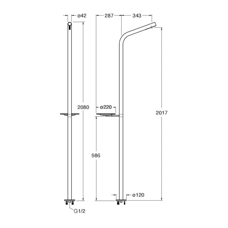 CRISX506 installasjonstegning