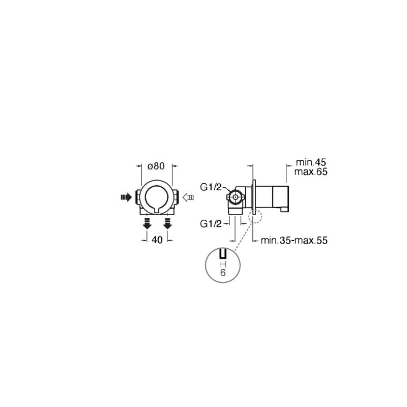 CRISX683 installasjonstegning