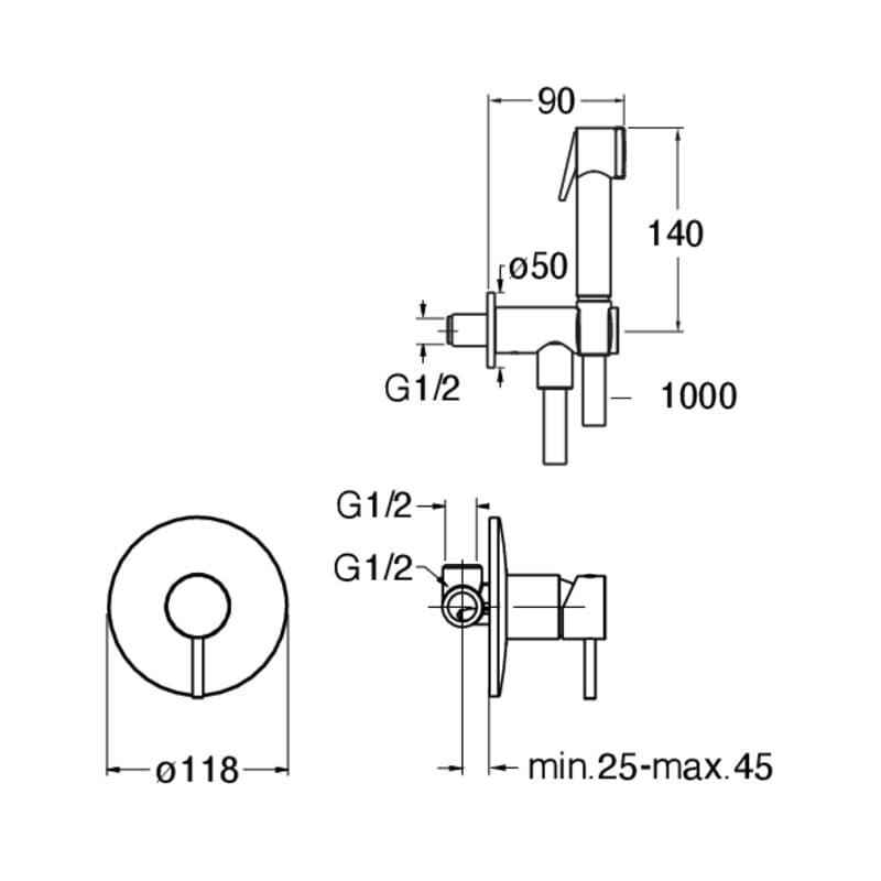 CRIWJ660 installasjonstegning