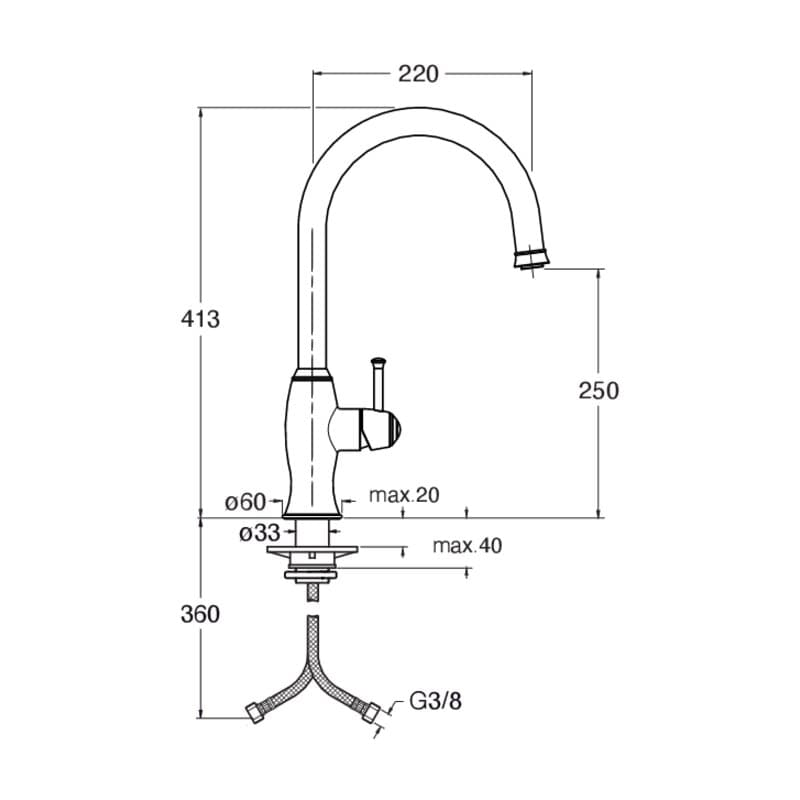 CRIKA515 installasjonstegning