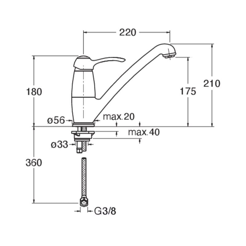 CRIKA521 installasjonstegning
