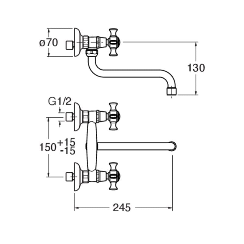 CRIKC400 installasjonstegning