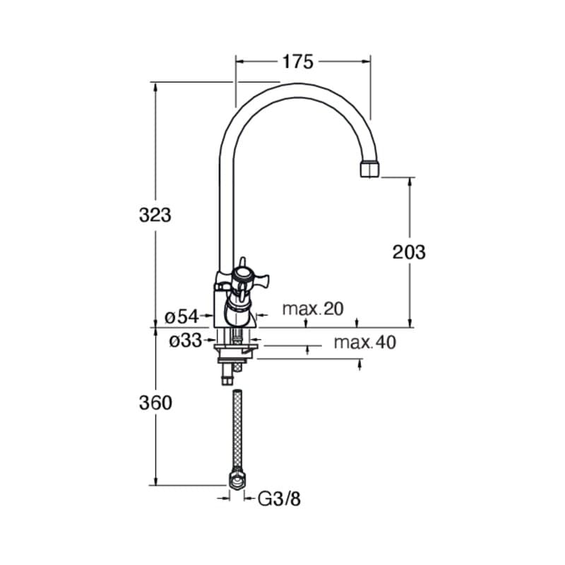 CRIKC463 installasjonstegning