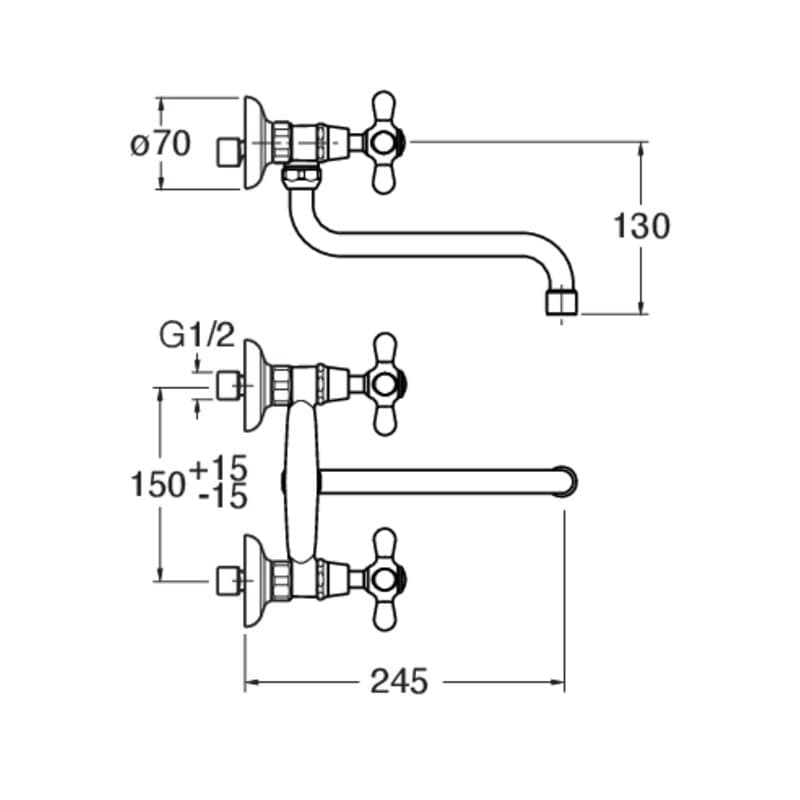 CRIKI400 installasjonstegning