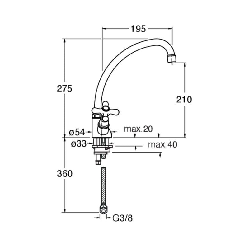 CRIKI462 installasjonstegning