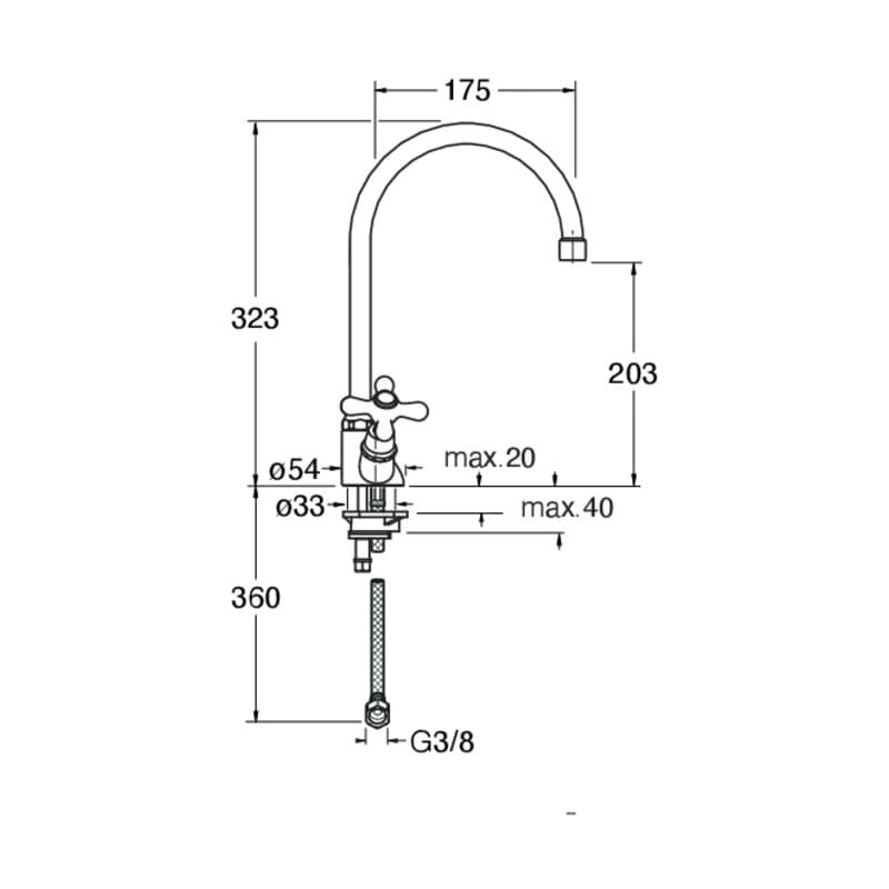 CRIKI463 installasjonstegning