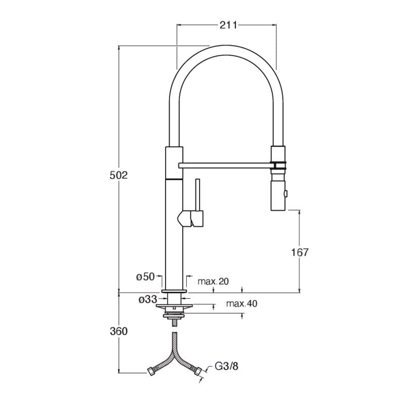CRIKX506 installasjonstegning