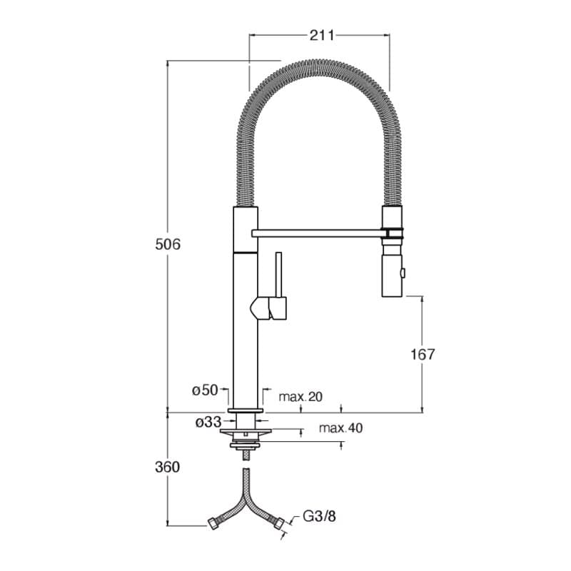 CRIKX507 installasjonstegning