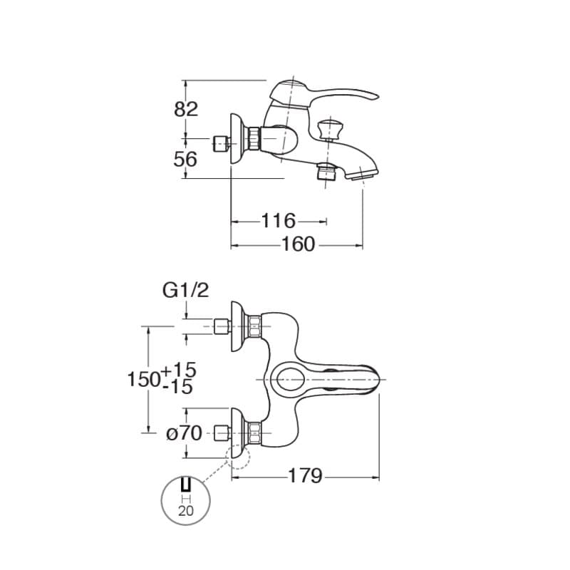 CRIAR107 installasjonstegning