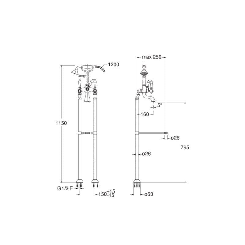 CRICL102 installasjonstegning