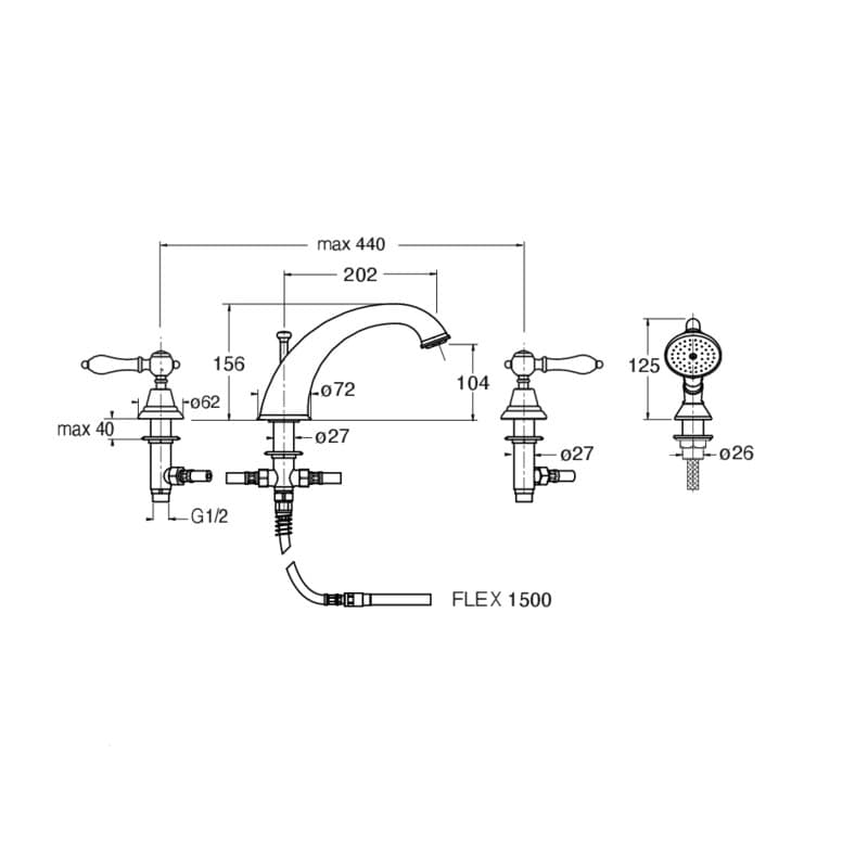 CRICL124 installasjonstegning
