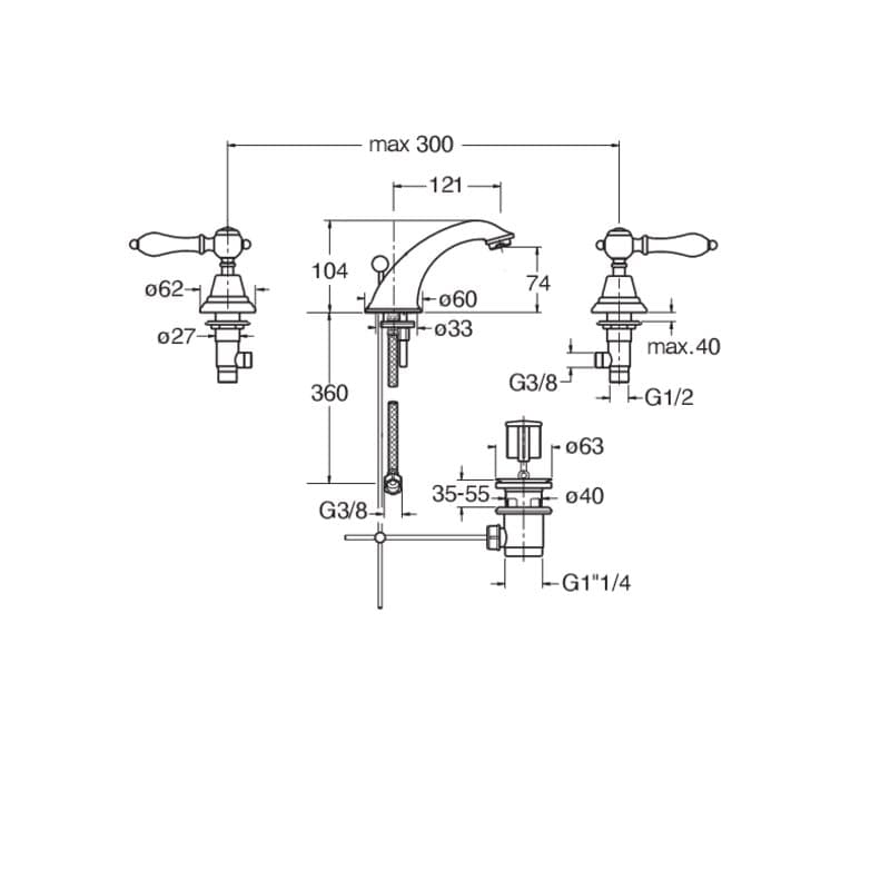 CRICL201 installasjonstegning