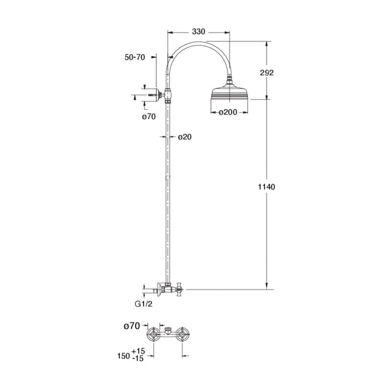 CRICN407 installasjonstegning