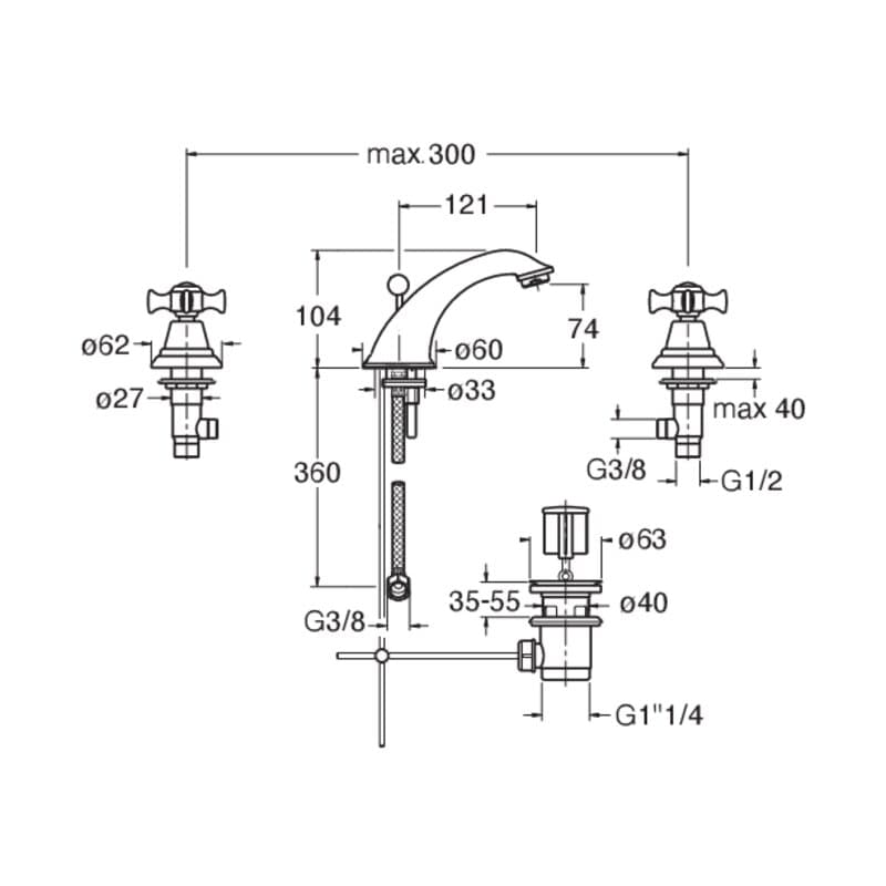 CRICN201 installasjonstegning