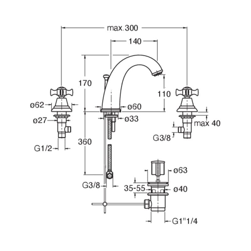 CRICN202 installasjonstegning