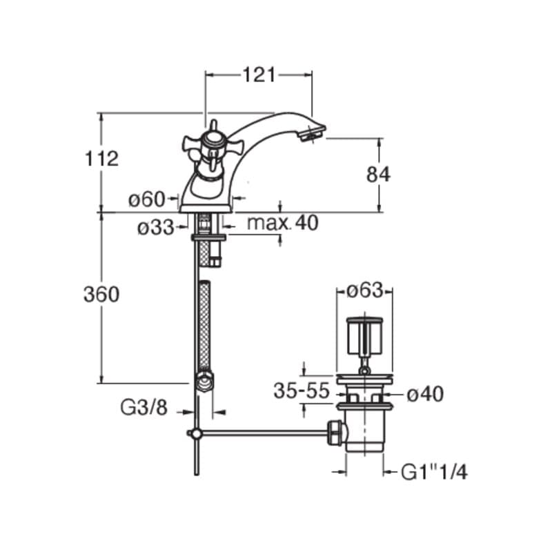 CRICN211 installasjonstegning