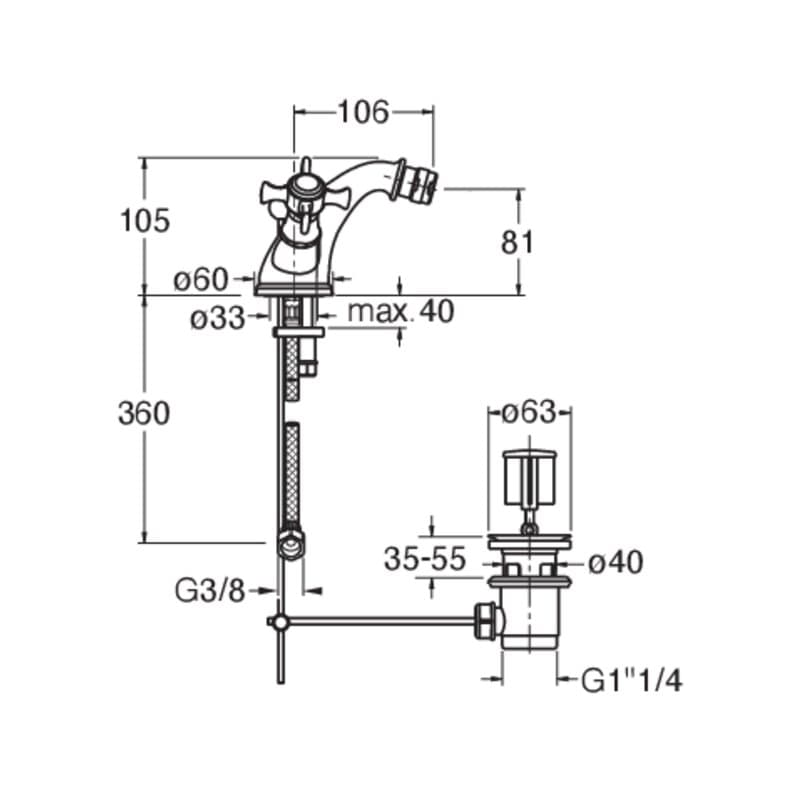 CRICN311 installasjonstegning