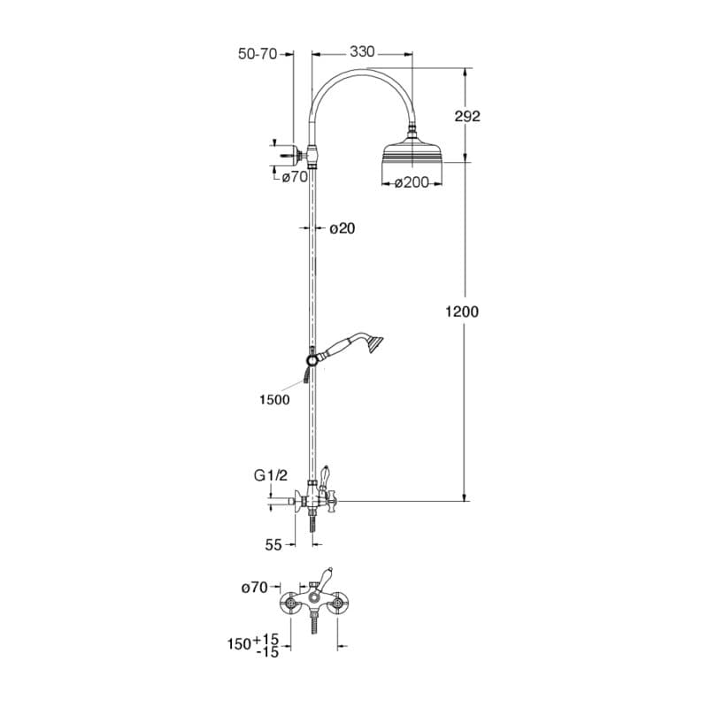 CRICN409 installasjonstegning