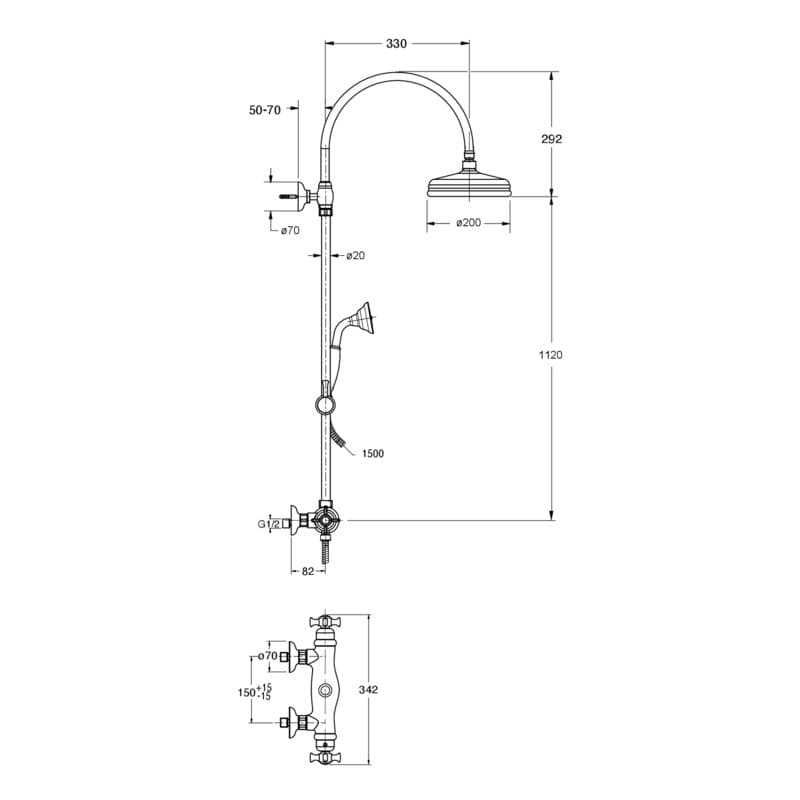 CRICN486 installasjonstegning