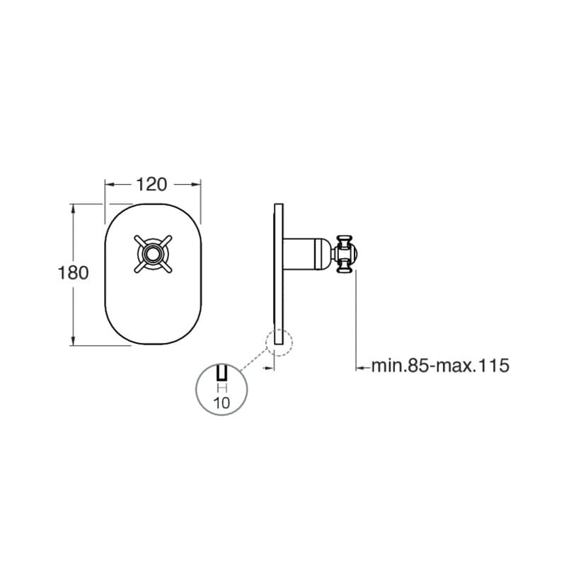 CRICN686 installasjonstegning