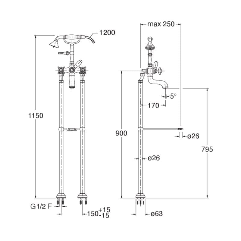 CRILD102 installasjonstegning