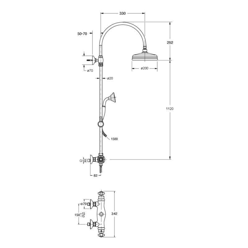 CRILD486 installasjonstegning