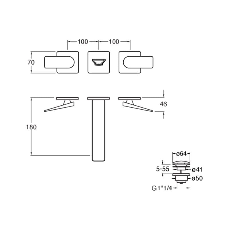 CRIBA242 installasjonstegning