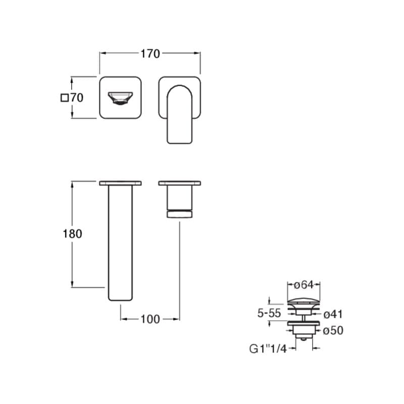 CRIBA257 installasjonstegning