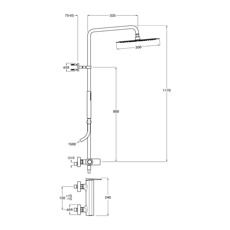 CRIBA409 installasjonstegning