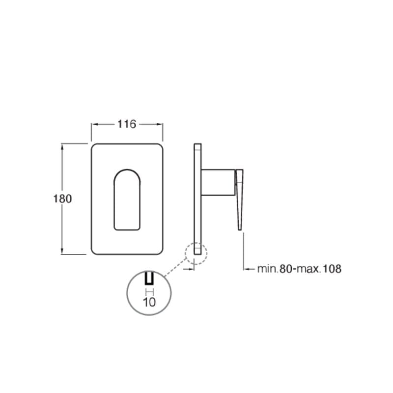 CRIBA686 installasjonstegning