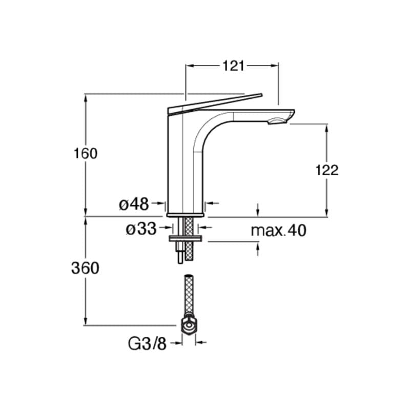 CRIBA920 installasjonstegning