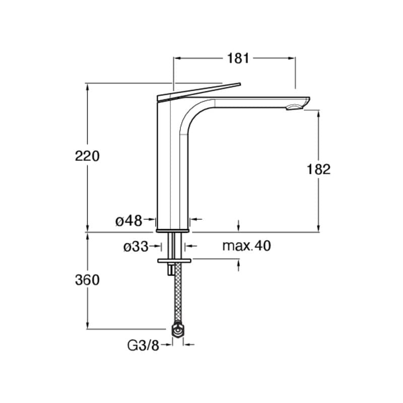 CRIBA927 installasjonstegning