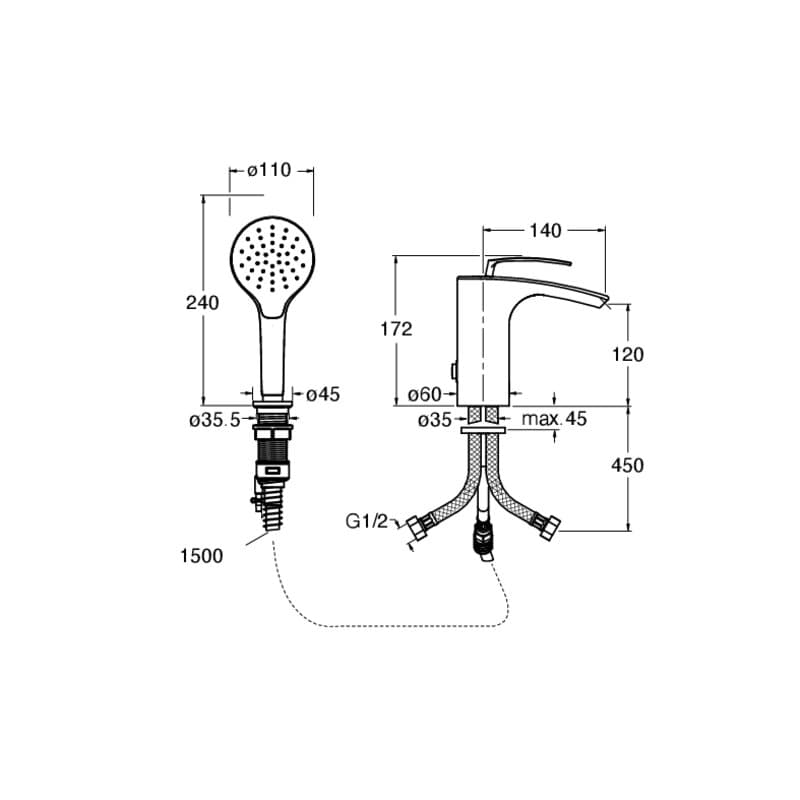 CRIBO121 installasjonstegning