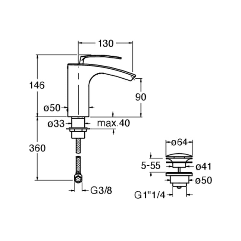 CRIBO220 installasjonstegning