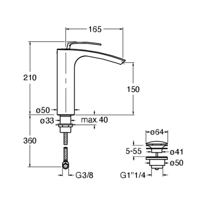 CRIBO227 installasjonstegning