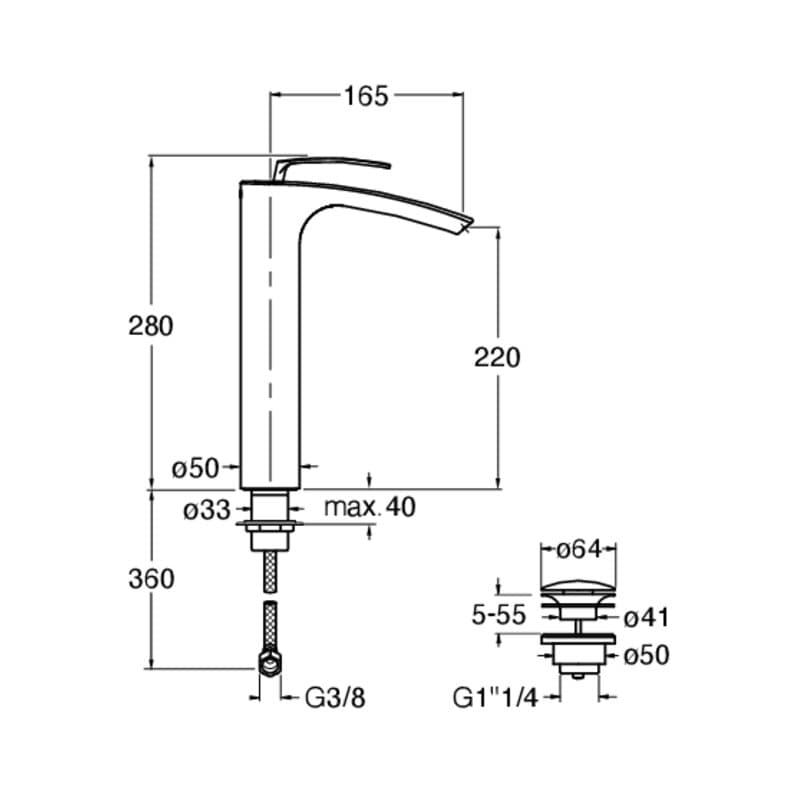 CRIBO228 installasjonstegning