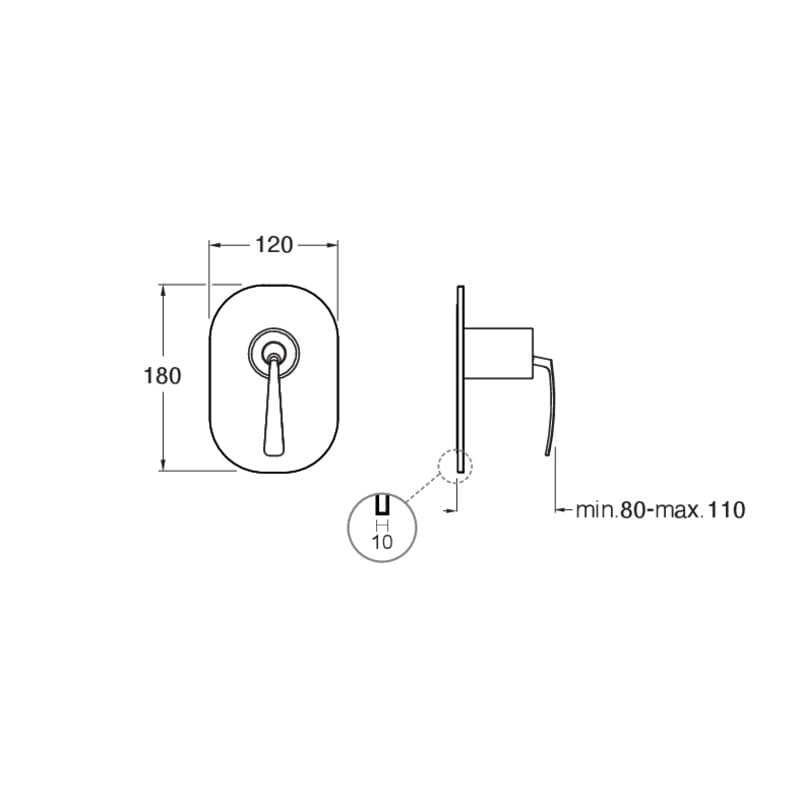 CRIBO686 installasjonstegning