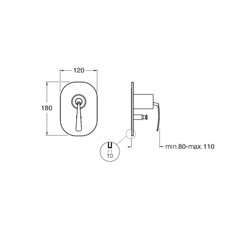 CRIBO689 installasjonstegning