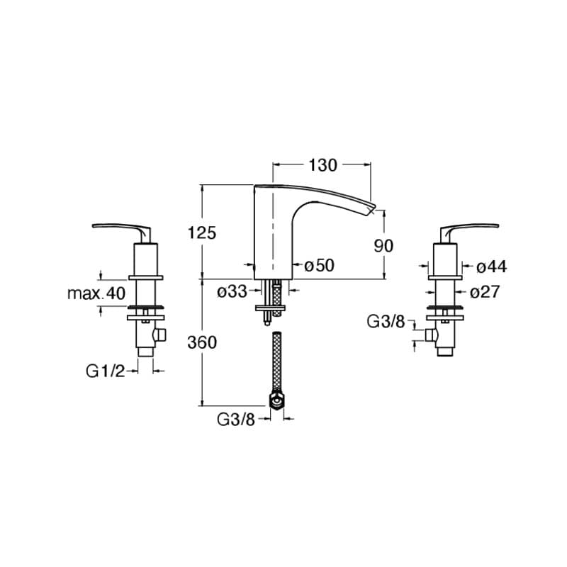 CRIBO905 installasjonstegning