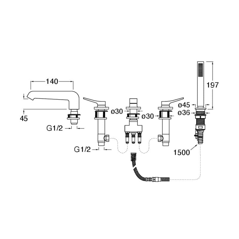 CRIBT121 installasjonstegning