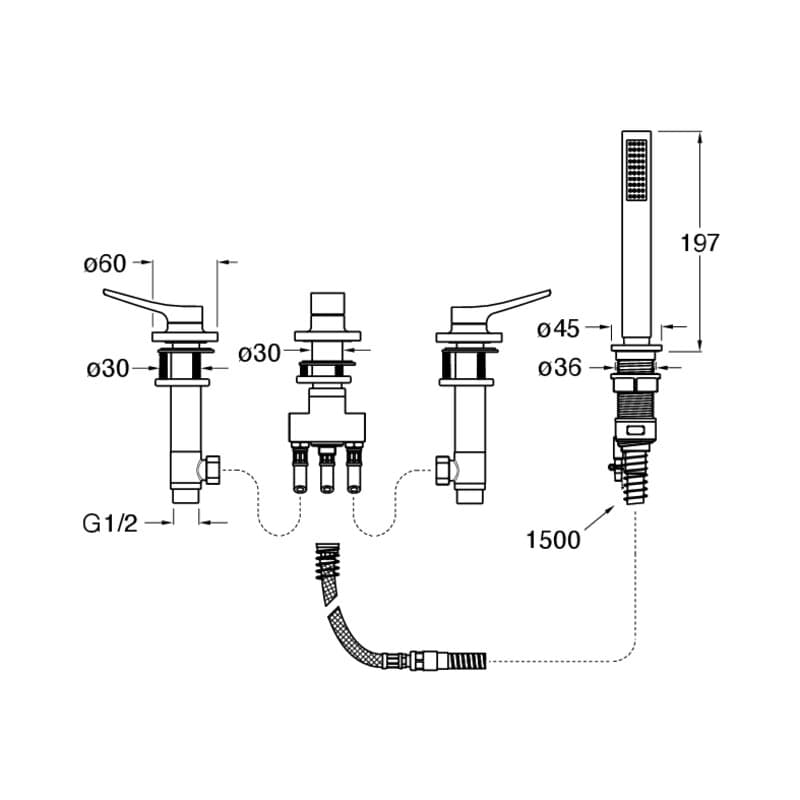 CRIBT122 installasjonstegning
